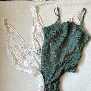Victoria’s Secret Stretch Lace Bodysuit Bundle